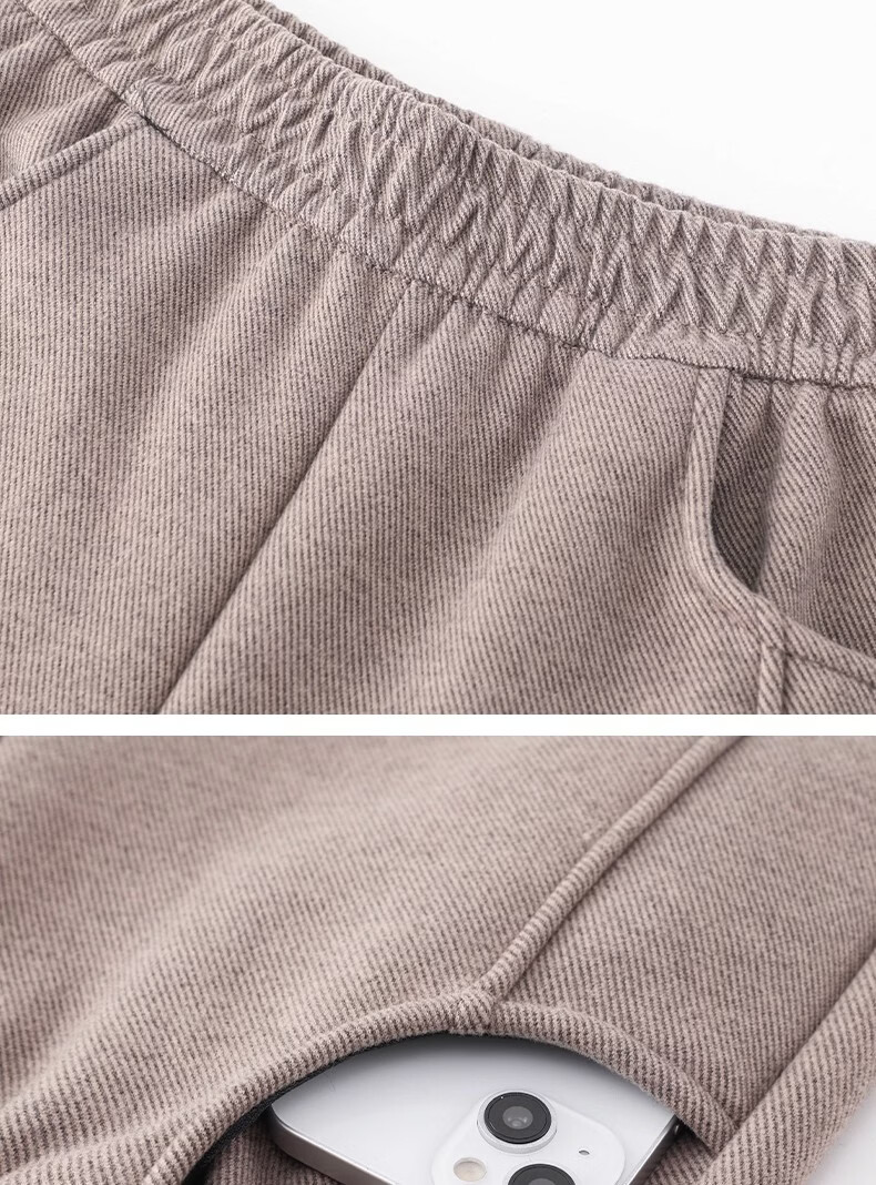 Datang Madam Autumn Winter Mom Pants Middle-aged and Elderly Women Small Size Elderly 50s-60s Grandma Autumn Straight Long Pants 15