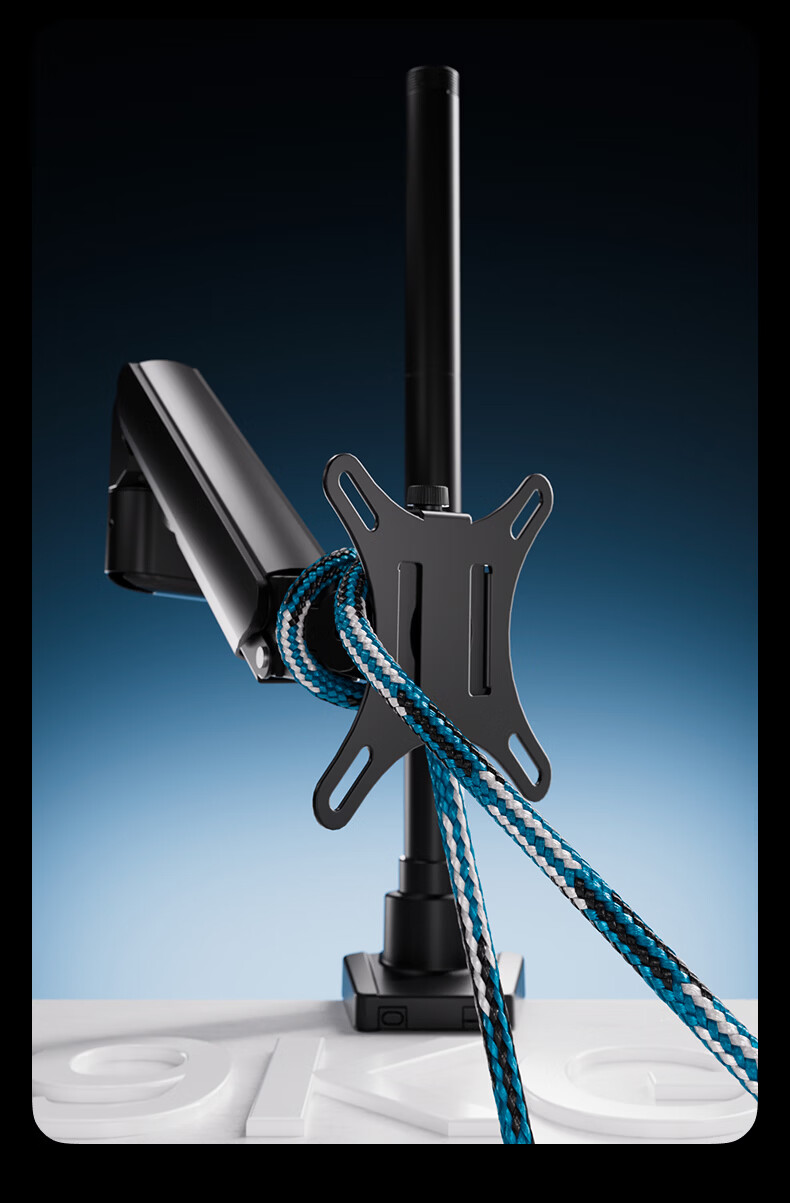 Brateck Beihu Dual-Screen Monitor Stand, Mechanical Arm One-To Computer Stand, Multi-Screen Extension Desktop Mounting Base, Screen Lifting Suspended Riser Stand E270-2 9