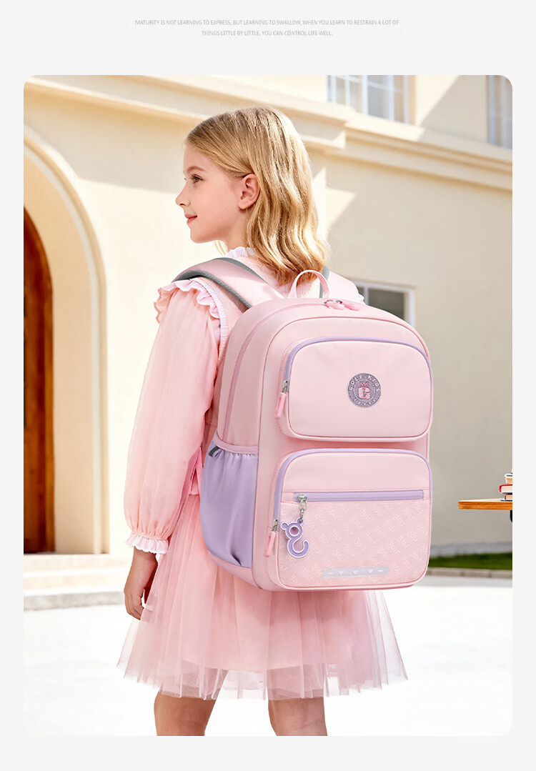 GOLF Primary School Boys Backpack Grades 1-3-6 Children's Ergonomic Large Capacity School Bag 24
