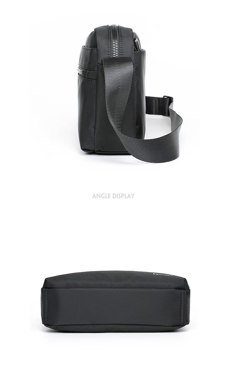 CROCODILE Casual Men's Lightweight Fabric Shoulder Crossbody Bag Commuter Men's Bag Birthday Gift B3071 14