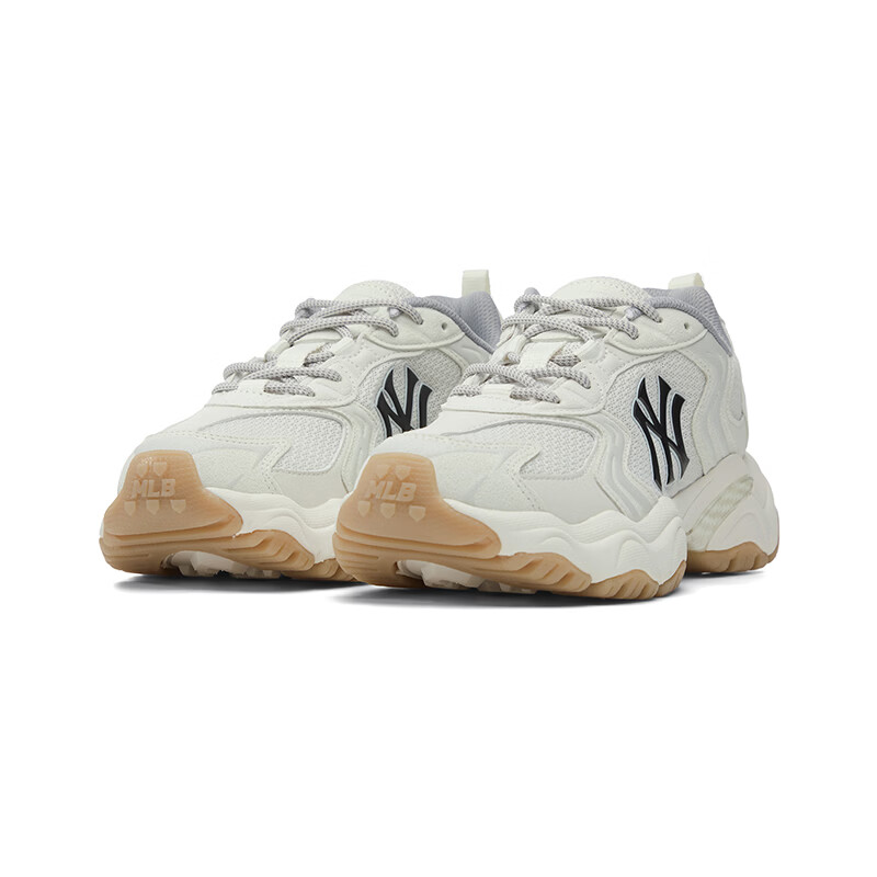 MLB Unisex Casual Thick-Soled Lightweight Low-Top Dad Sneakers 3ASHA025N50GRD Size 37.5 (235mm) 13