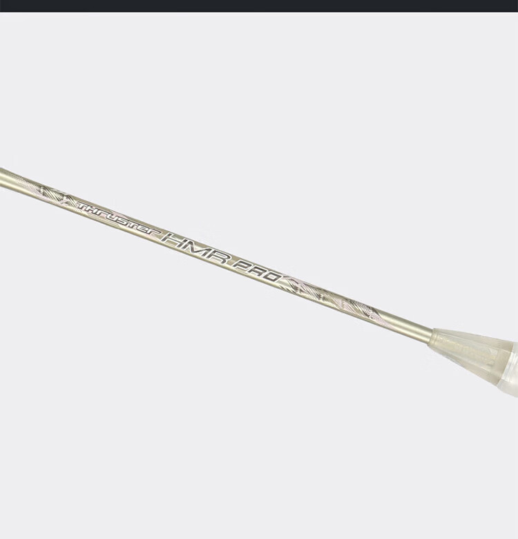 VICTOR TK-220H II 3U Smoke White Badminton Racket with Floating Handle, Offensive High Tension, 26 lbs String Tension 14