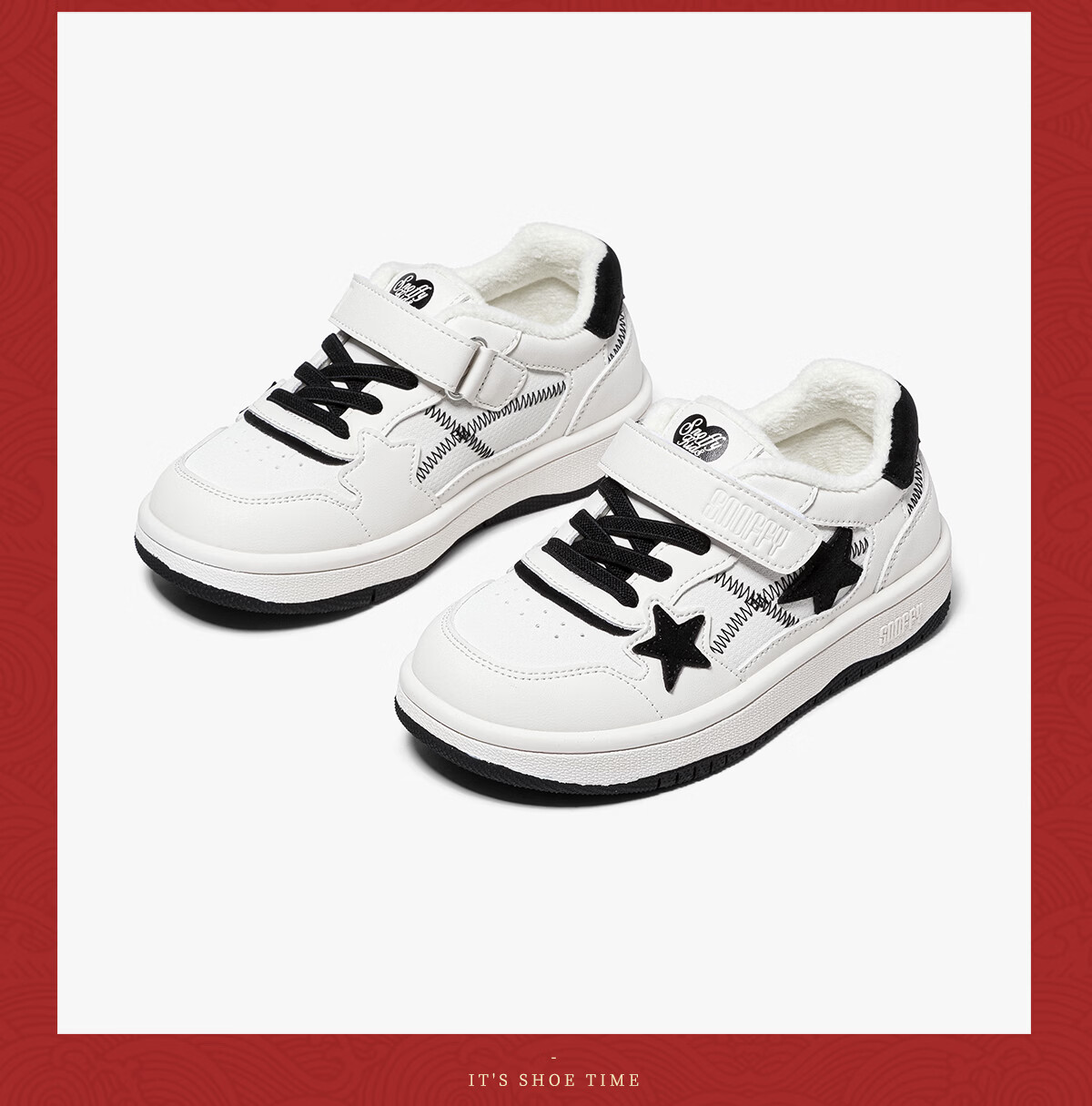 Snoffy Kids Sports Shoes Spring Autumn Girls White Casual Sneakers Fashion Star Milan White Size 32 7