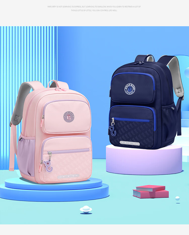 GOLF Primary School Boys Backpack Grades 1-3-6 Children's Ergonomic Large Capacity School Bag 27