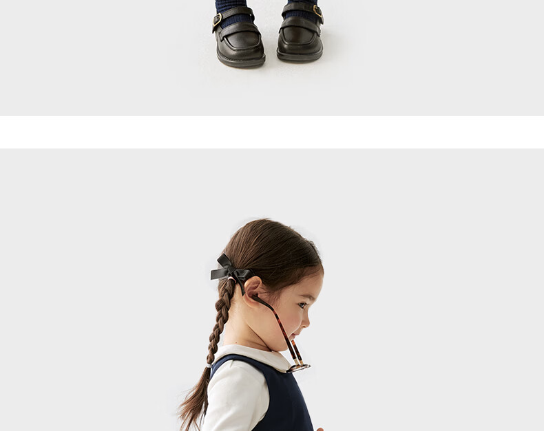 Koala Noses [Academy Style Pleated Dress · Classic Versatile] Girls Fashionable Casual Suspender Dress 13