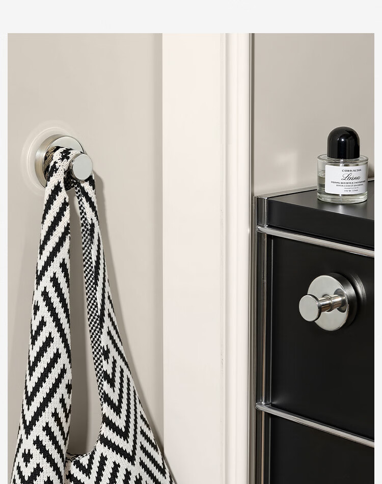 Bydoll Stainless Steel Suction Cup Hook Bathroom Wall No-Drill Strong Adhesive Heavy Duty Seamless Storage Hook 5