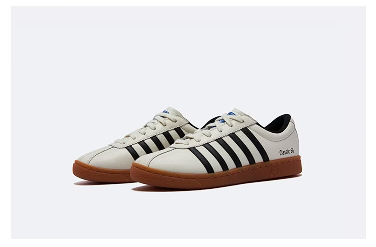 K·SWISS Women's Sneakers 25 Autumn Classic 66 Basic White Shield 4712 Size 39 "Classic Beige" 9