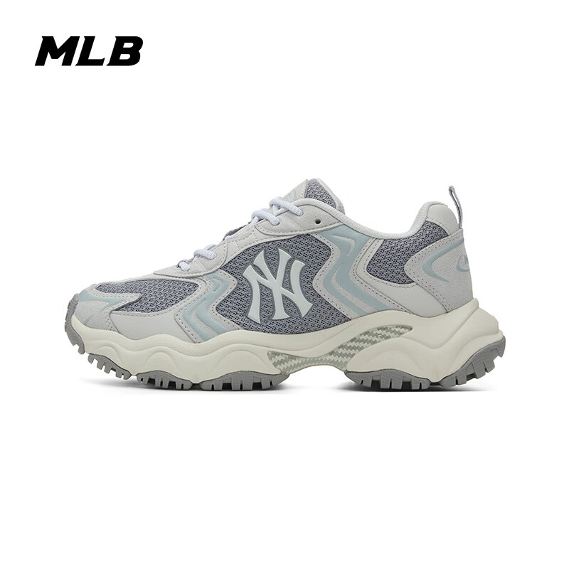 MLB Unisex Casual Thick-Soled Lightweight Low-Top Dad Sneakers 3ASHA025N50GRD Size 37.5 (235mm) 5