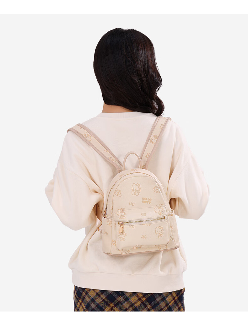 SANRIO Hello Kitty Backpack for Women 2026 New College Student School Bag Birthday Gift 8