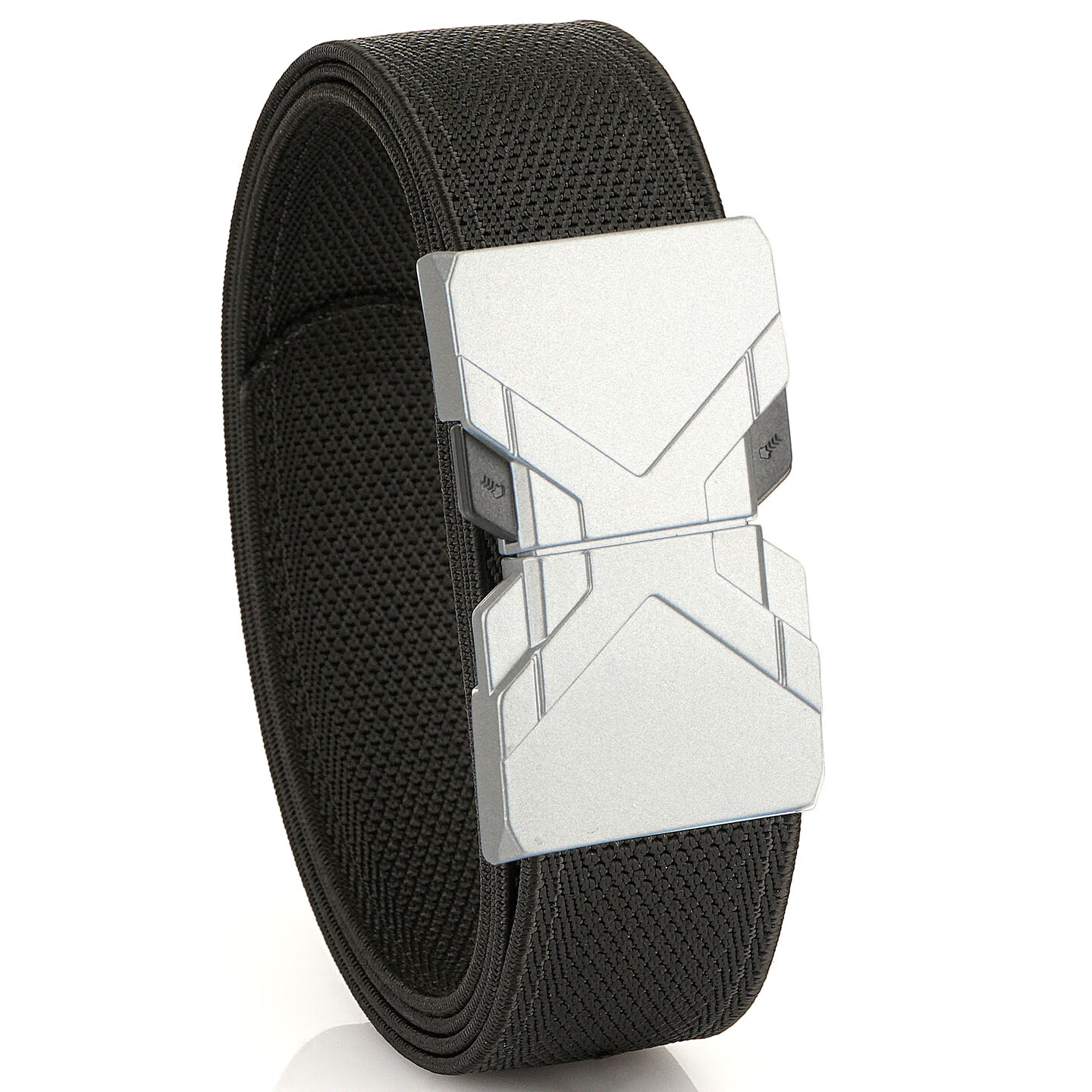 Aoweimei Tactical Elastic Belt Men's New Outdoor Quick-Release Buckle Canvas Nylon Woven Stretch Waist Belt 18