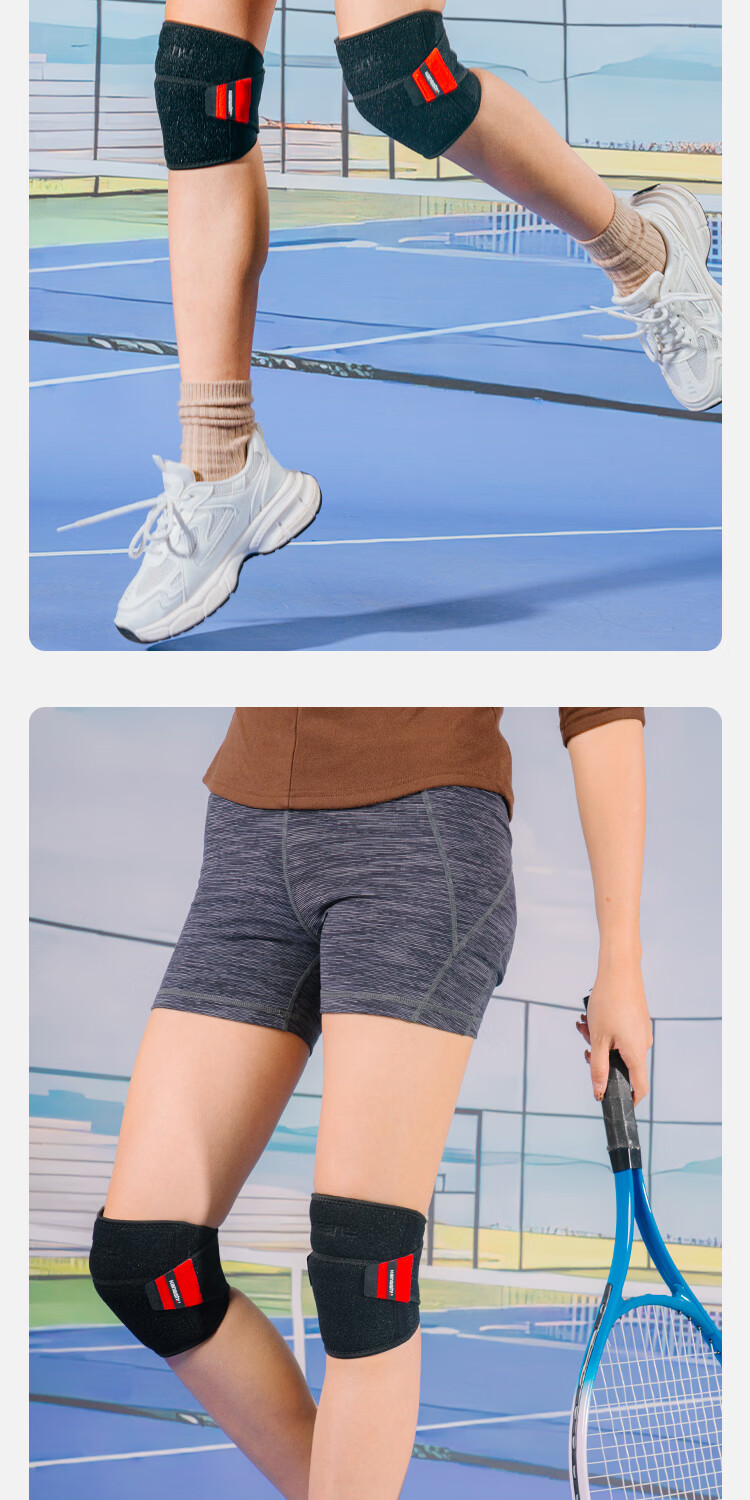 Kangshu Knee Warmers Professional Knee Protection for Cold Legs Sports Men and Women Meniscus Support Basketball Mountaineering 14