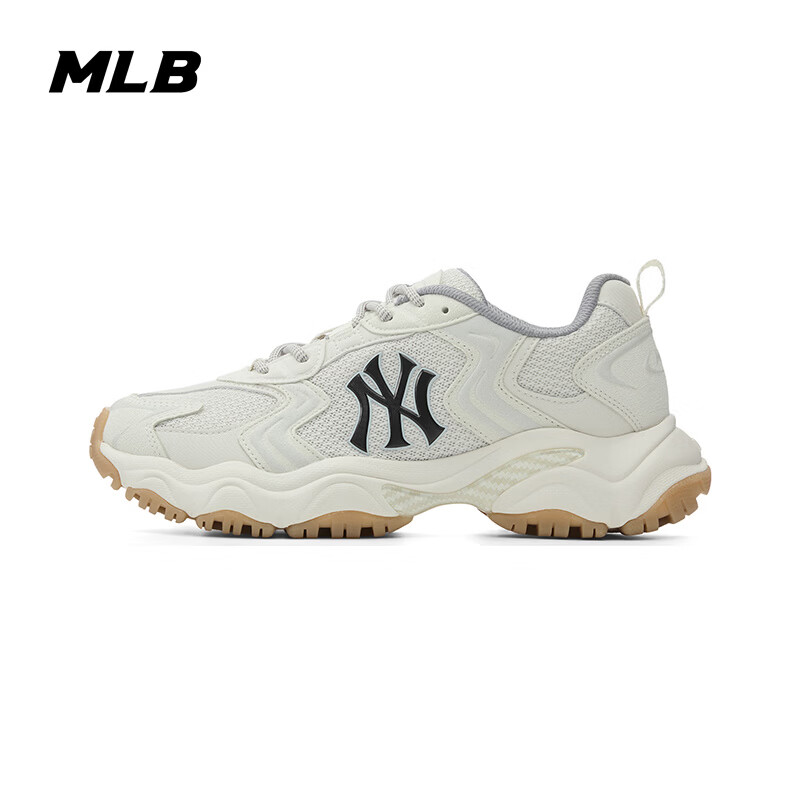 MLB Unisex Casual Thick-Soled Lightweight Low-Top Dad Sneakers 3ASHA025N50GRD Size 37.5 (235mm) 11