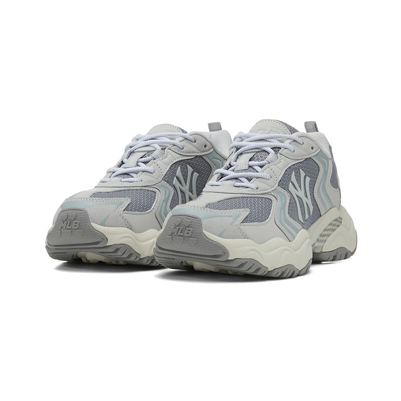 MLB Unisex Casual Thick-Soled Lightweight Low-Top Dad Sneakers 3ASHA025N50GRD Size 37.5 (235mm) 7