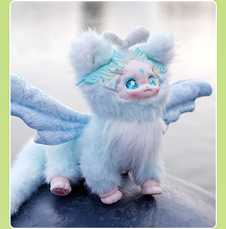 MAYTREE Trendy Blind Box Figurine PVC Plush Doll Toy Children's Day Birthday Gift for Girls 18