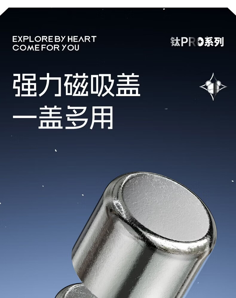 Cille Pure Titanium Insulated High-End Tea Infuser Health Preservation Tea Water Separation Cup Business Office Luxury Gift 14