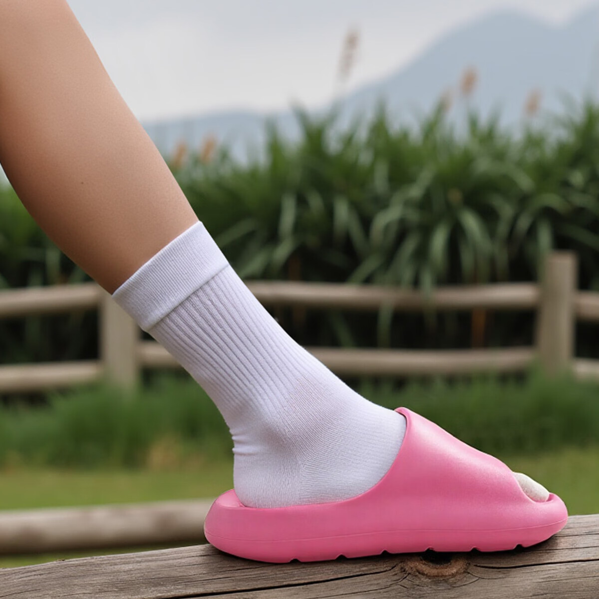 TZLDN Women's Step-on-Cloud Slippers 2026 New Summer Indoor Non-Slip Thick Sole Massage Arch Support Sandals for Men 6