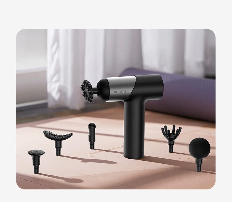 Philips Fascia Gun Full Body Muscle Massager Portable Shoulder Neck Waist Leg Home Fitness Relaxation Gift for Men and Women PPM3203G 21