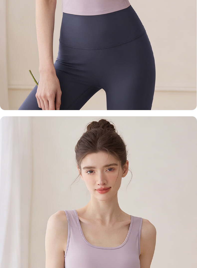 Xueqiman Women's Yoga Sleeveless Sports Vest 2026 New with Chest Pad Pilates Fitness Training Top Outerwear 12