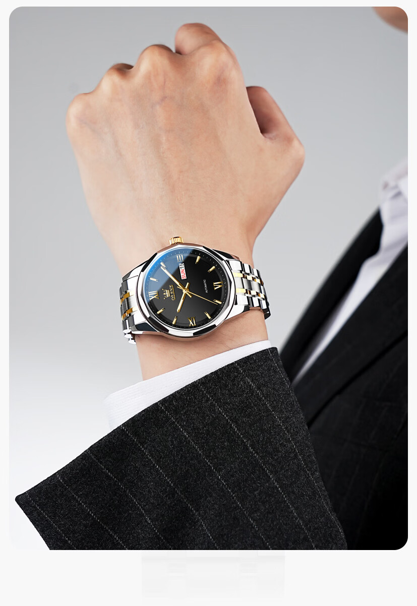 OLEVS Swiss Certified Men's Automatic Mechanical Watch Imported Movement 2026 New Model Top 10 Brand 28