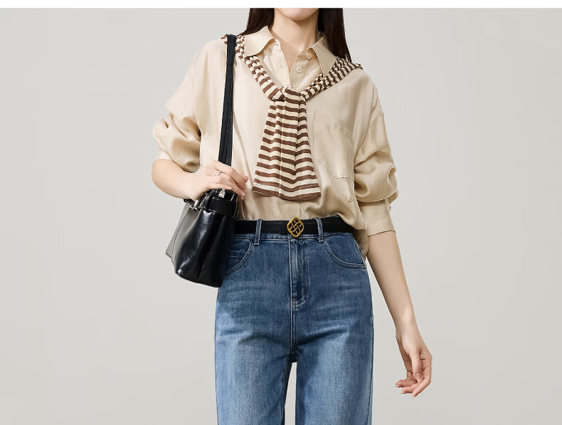 ESE-Y Wide-Leg Retro Petite Straight-Leg Jeans for Women 2026 Spring Slim Fit Black 30 31
