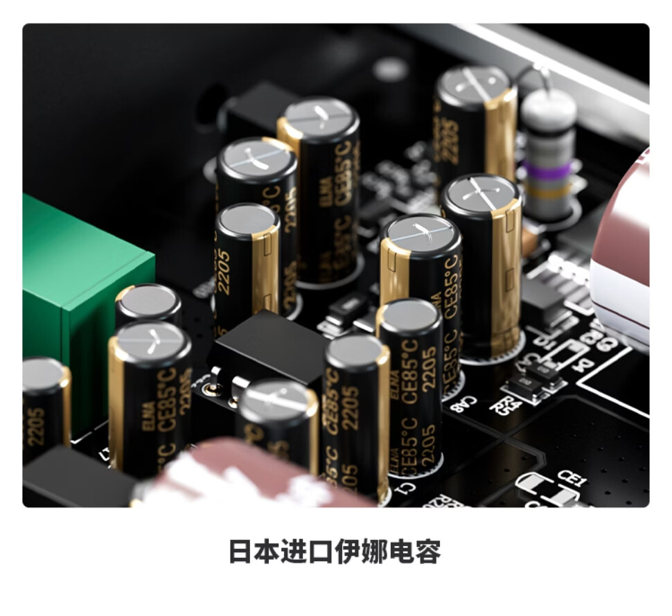 FOSI AUDIO V3 Home Mini Digital Amplifier Hi-Fi High Power High Fidelity Audiophile Black [No Power Adapter] 4