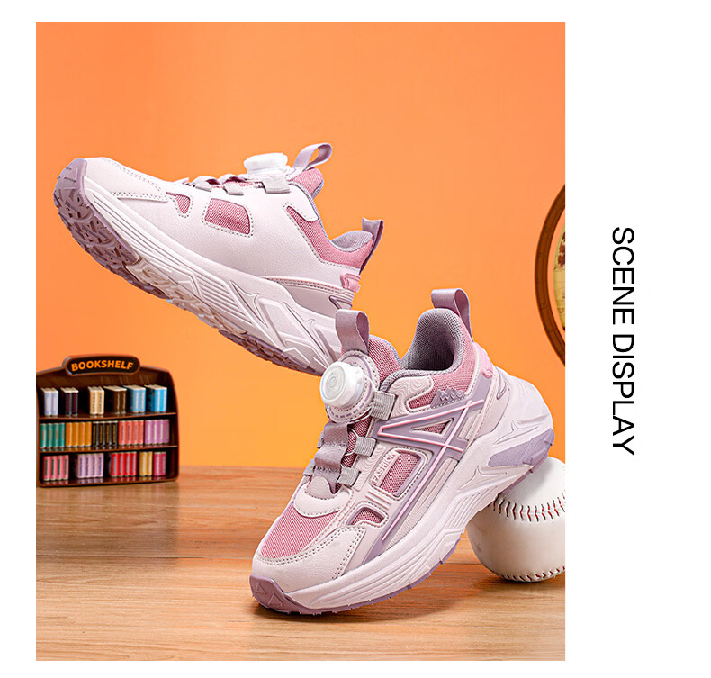 7-PE Boys' Sports Shoes 2026 Spring New Breathable Mesh Soft Sole Lightweight Casual Kids Shoes for Older Boys 8