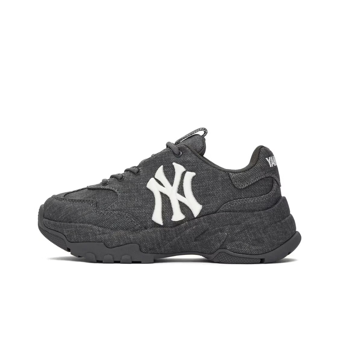 MLB Unisex Casual Thick-Soled Lightweight Low-Top Dad Sneakers 3ASHA025N50GRD Size 37.5 (235mm) 1