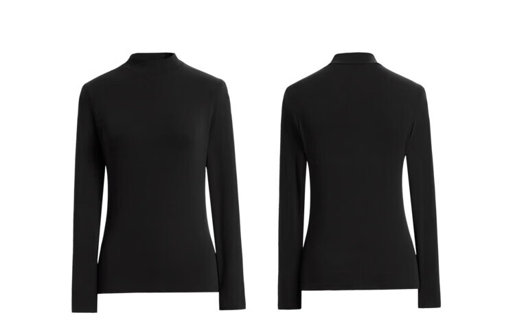 LangSha Women's Thermal Fleece Turtleneck Base Layer Long Sleeve Warm Top Autumn Winter 25