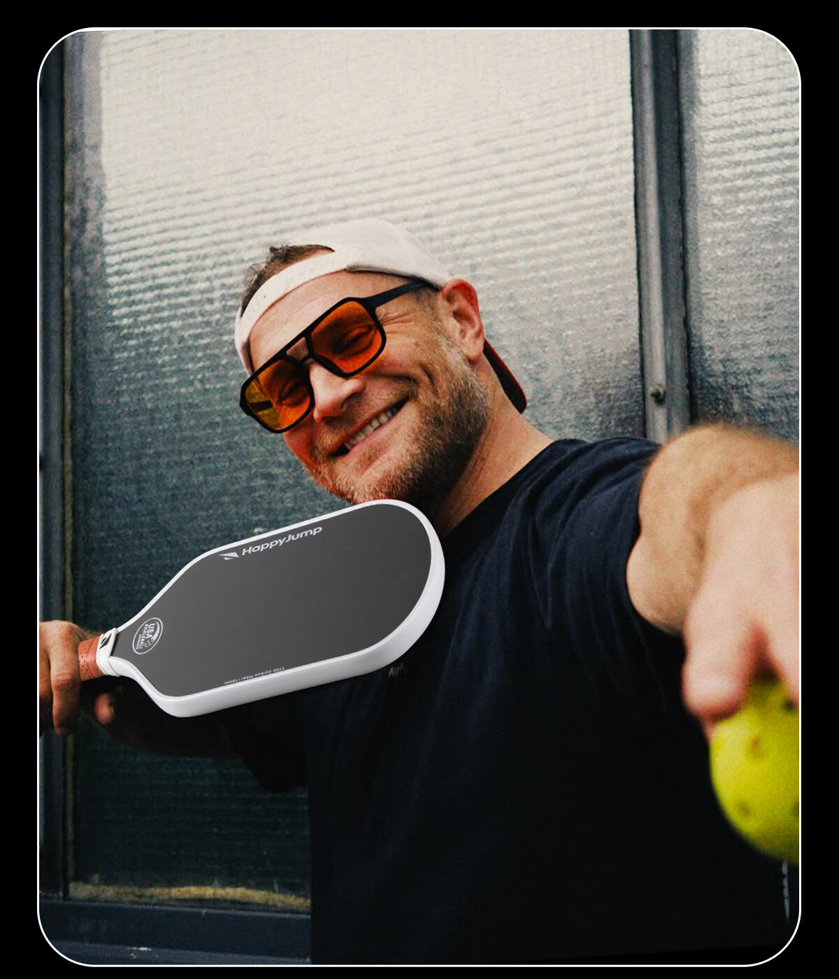 HiJump (Germany) Pickleball Paddle T700 High-End Carbon Fiber Offensive and Defensive Matte Professional Tournament Single Paddle Set 23