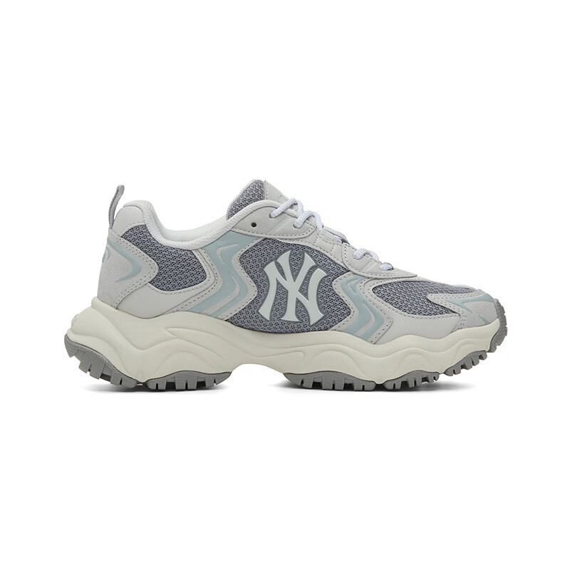 MLB Unisex Casual Thick-Soled Lightweight Low-Top Dad Sneakers 3ASHA025N50GRD Size 37.5 (235mm) 6