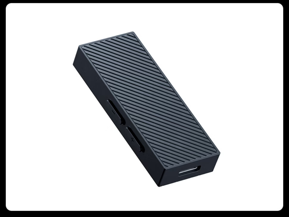 FOSI AUDIO DS1 Portable HiFi DAC Headphone Amplifier with Type-C, Compatible with Android and Apple, Black 5