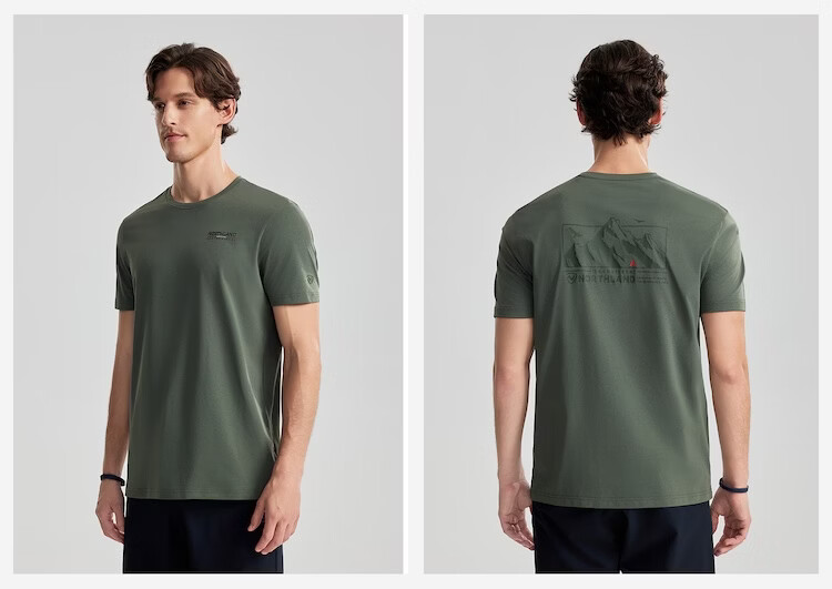 NORTHLAND Men's Crew Neck Short Sleeve T-Shirt 2026 New Outdoor Sun Protection Antibacterial Quick-Dry 13