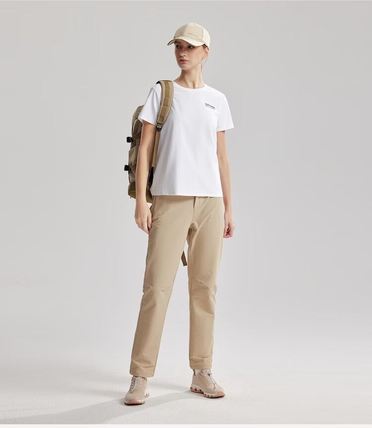 NORTHLAND Women's Quick-Dry T-Shirt 2026 New Outdoor Sun Protection Antibacterial Skin-Friendly Crew Neck Short Sleeve Tee 13