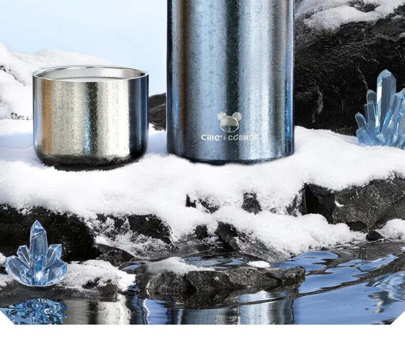 Cille Pure Titanium Insulated High-End Tea Infuser Health Preservation Tea Water Separation Cup Business Office Luxury Gift 20