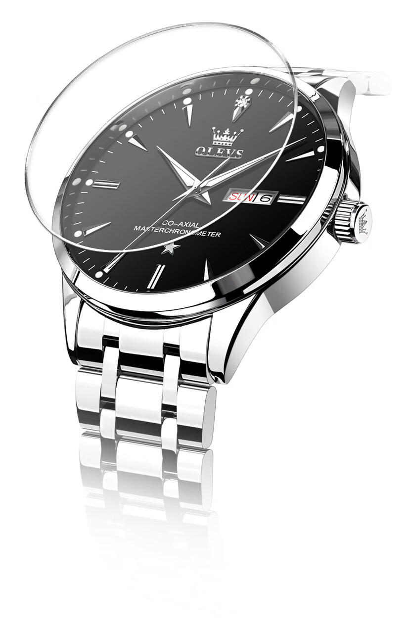 OLEVS Father's Day Gift, Men's Watch, Fully Automatic Mechanical Watch, National Brand Men's Watch, Water-Resistant, Father's Day Present 18
