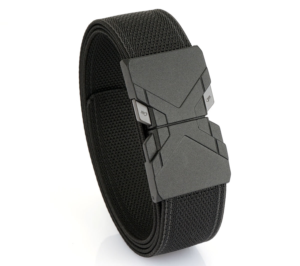 Aoweimei Tactical Elastic Belt Men's New Outdoor Quick-Release Buckle Canvas Nylon Woven Stretch Waist Belt 16