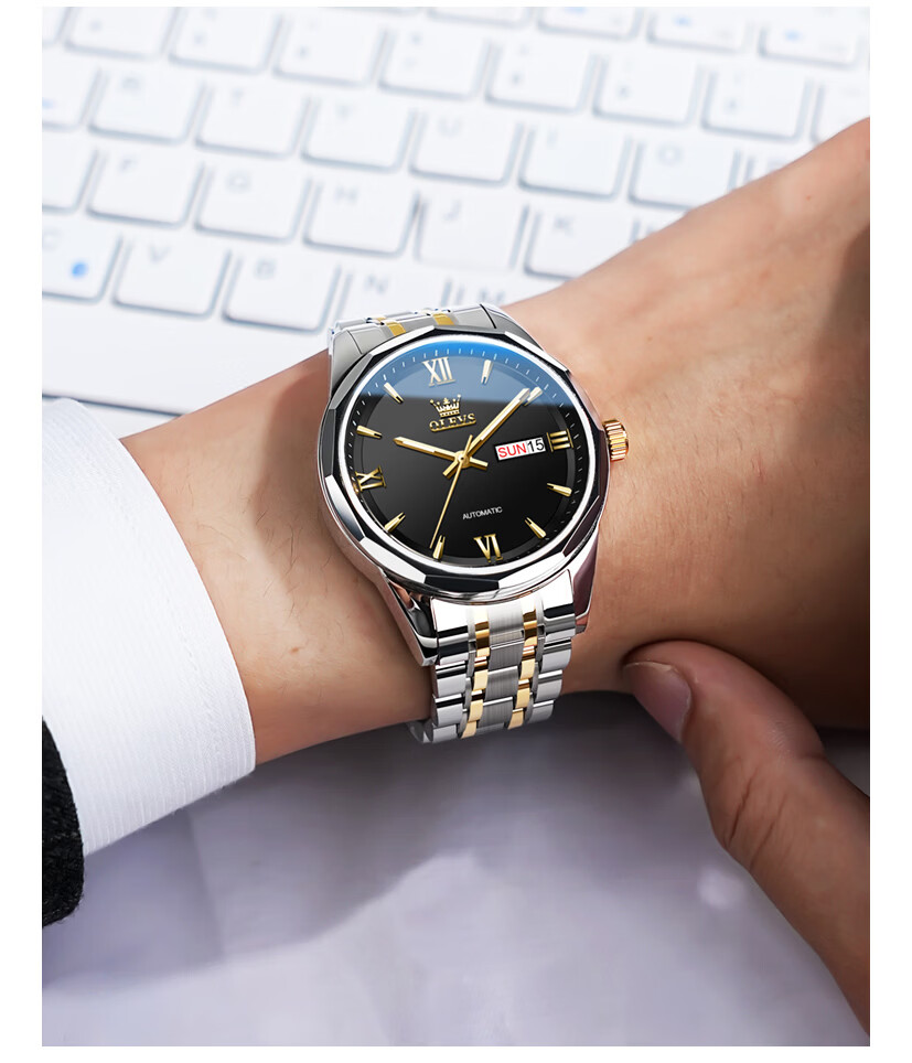 OLEVS Swiss Certified Men's Automatic Mechanical Watch Imported Movement 2026 New Model Top 10 Brand 14
