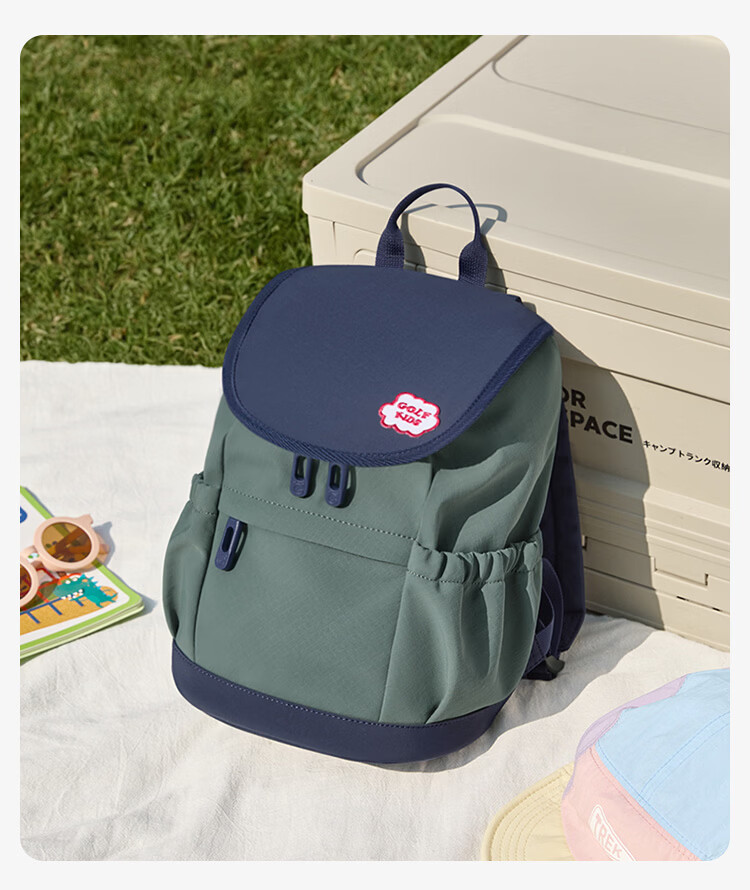 GOLF Kids Lightweight Breathable Kindergarten Backpack Outdoor Travel School Bag for Boys and Girls Parent-Child Backpack 24