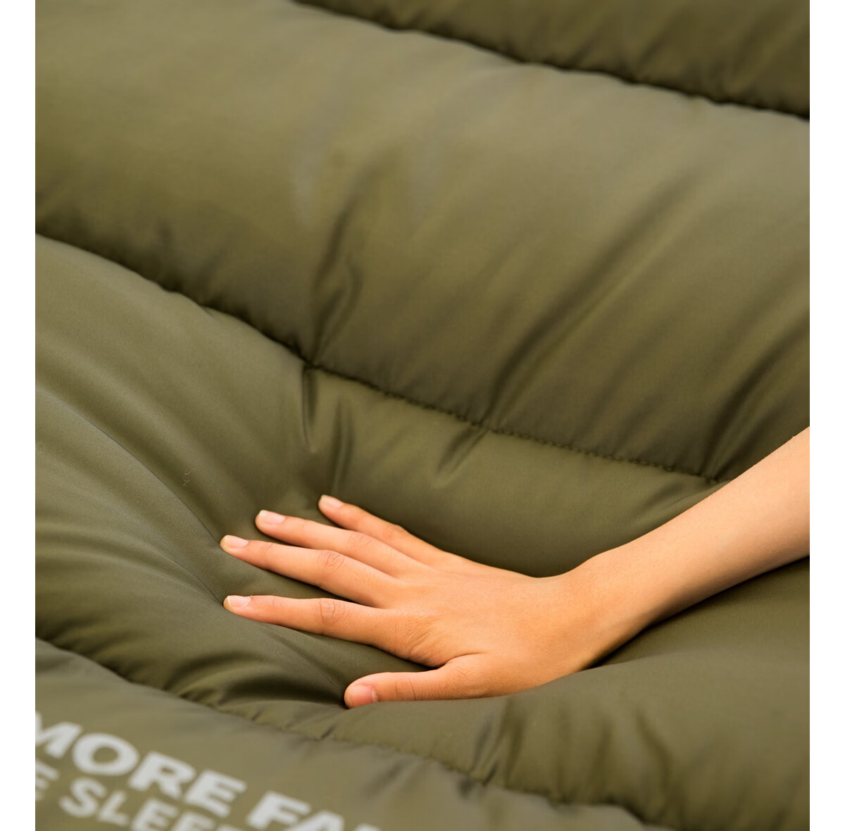 Beishanlang Graphene Sleeping Bag Adult Outdoor Camping Thickened Cold-Resistant 2-in-1 Quilt Detachable 1.8kg Pine Green 11