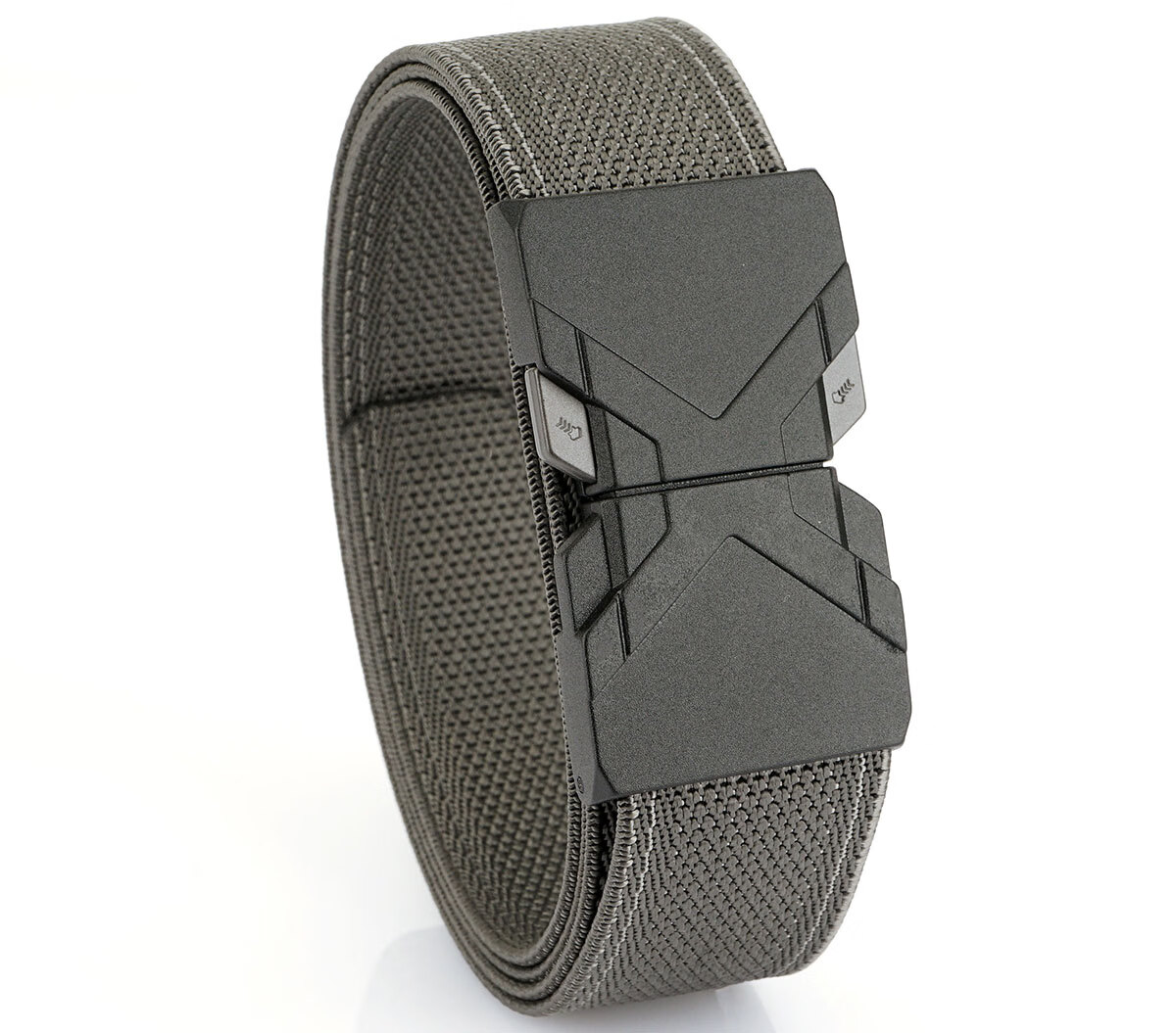 Aoweimei Tactical Elastic Belt Men's New Outdoor Quick-Release Buckle Canvas Nylon Woven Stretch Waist Belt 17