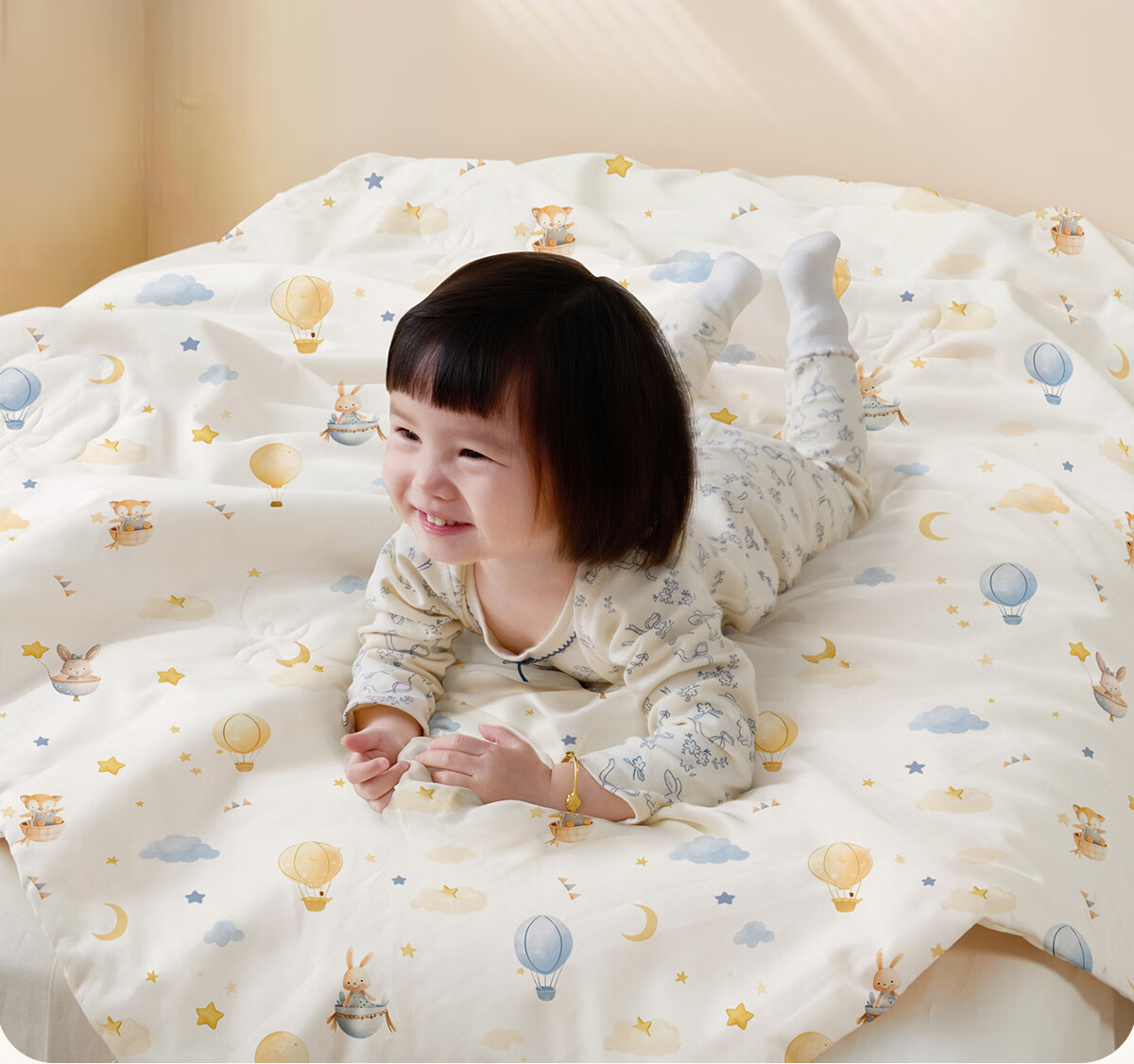 Beyond Kids Summer Cotton Quilt Cartoon Air Conditioning Blanket 1.2lbs 120x150cm Sweet Dream 20