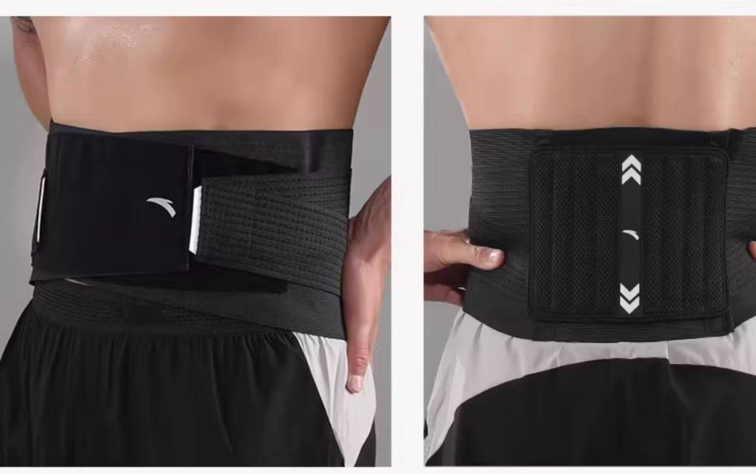 Anta Men's Sports Waist Support Belt for Lumbar Disc Herniation, Muscle Strain, and Prolonged Sitting Pain Relief 13