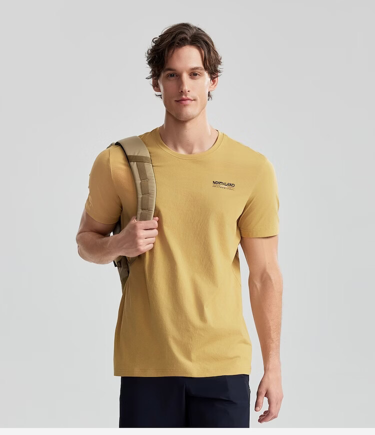 NORTHLAND Men's Crew Neck Short Sleeve T-Shirt 2026 New Outdoor Sun Protection Antibacterial Quick-Dry 19