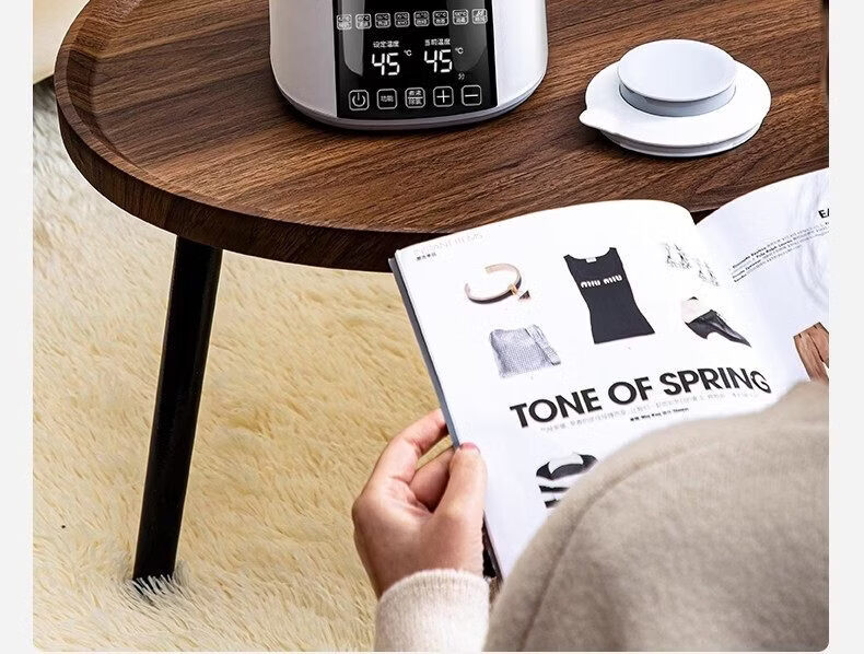 Pioneer Titanium Baby Thermostatic Kettle Milk Warmer Insulated Baby Bottle Heater Hot Water Kettle 16