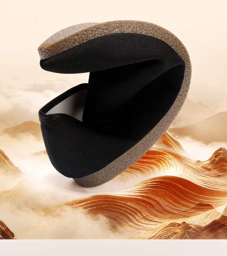 Taiheyuan Old Beijing Cloth Shoes Men Spring New Genuine Cow Tendon Non-Slip Slip-On Breathable Bamboo Fiber Odor-Resistant Cloth Shoes 11