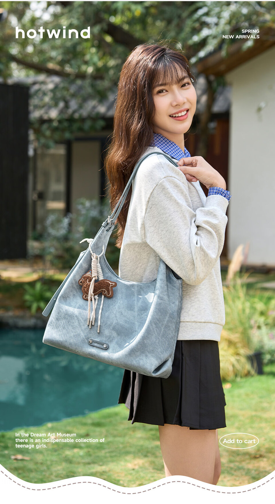 Hotwind Women's Shoulder Bag Underarm Handheld Tote Large Capacity Commuter Bag Valentine's Day Gift for Girlfriend 2