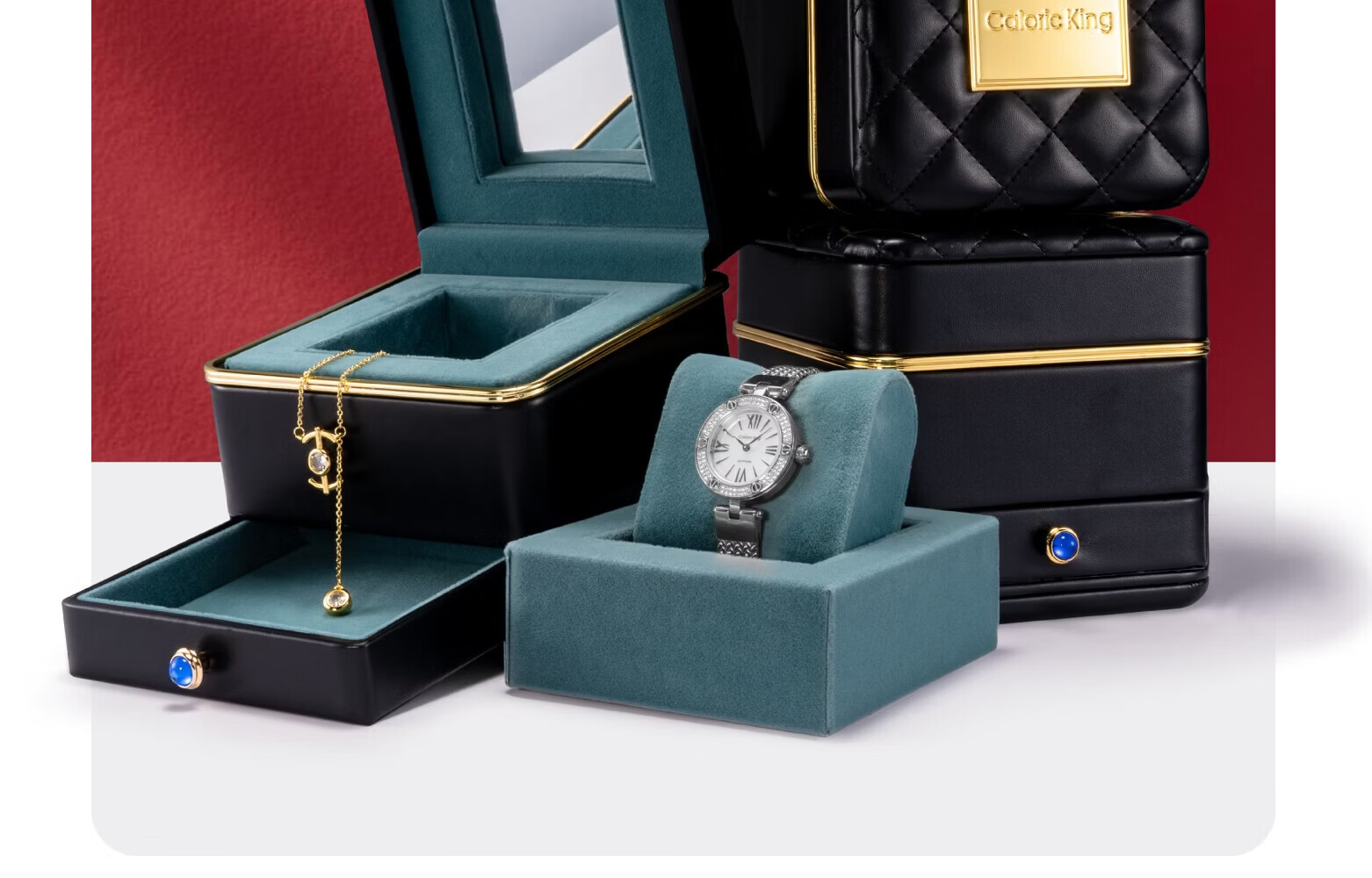 Caloric King Women's Small Dial Quartz Watch Starry Sky Luxury Birthday Gift for Girlfriend 7