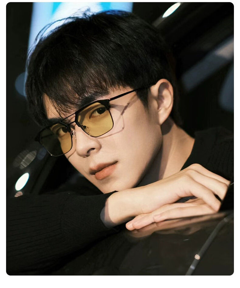Jimmy Orange Night Vision Glasses for Driving Men High-Definition Anti-Glare Nighttime Driving Glasses for Women Anti-Strong Light 6