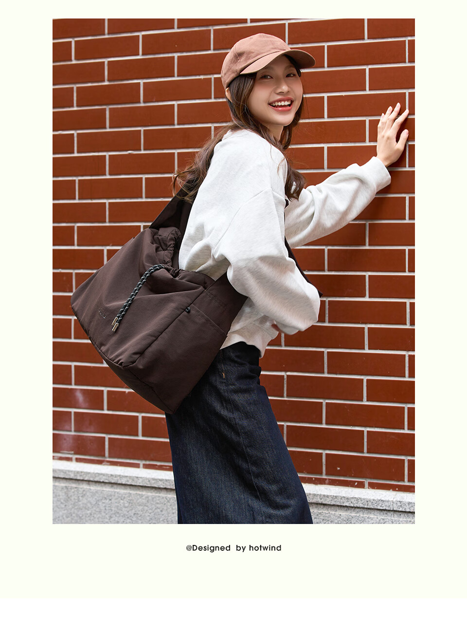 Hotwind Women's Shoulder Bag Crossbody Bag Lightweight Commuter Large Capacity Laptop Bag Casual Travel Qixi Valentine's Day Gift 15