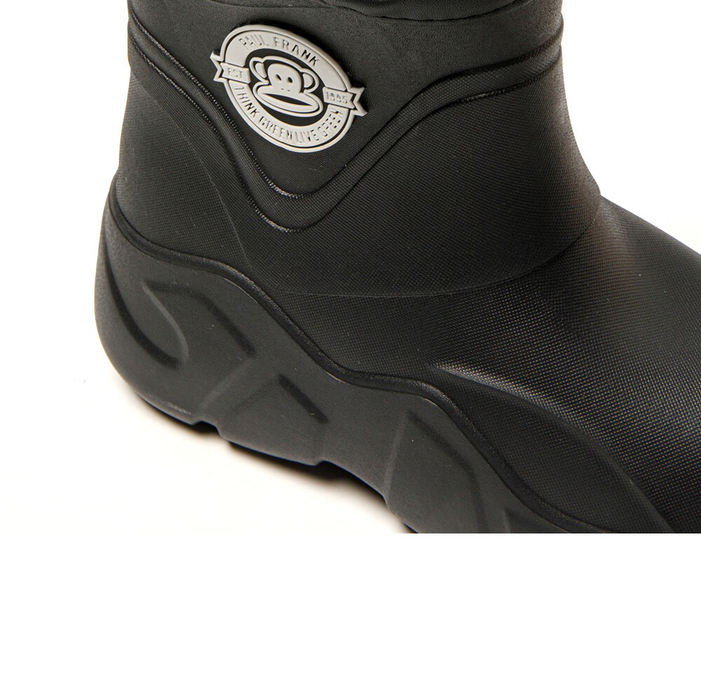 Paul Frank Professional Non-Slip Chef Shoes Outdoor EVA Rain Shoes Delivery Rider Water Shoes Fishing Rubber Shoes Black Size 41 7
